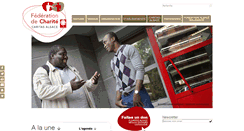 Desktop Screenshot of federation-de-charite.org